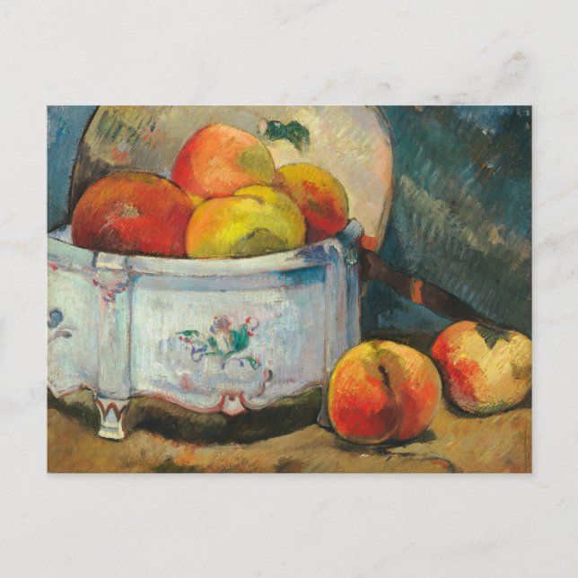 Still Life with Peaches | Paul Gauguin Postcard (Front)