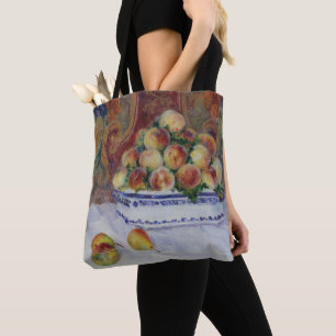 Still Life with Peaches Tote Bag