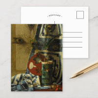 Still Life with Peacock Feathers
