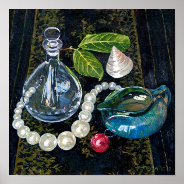 Still Life with Pearls Poster (Front)