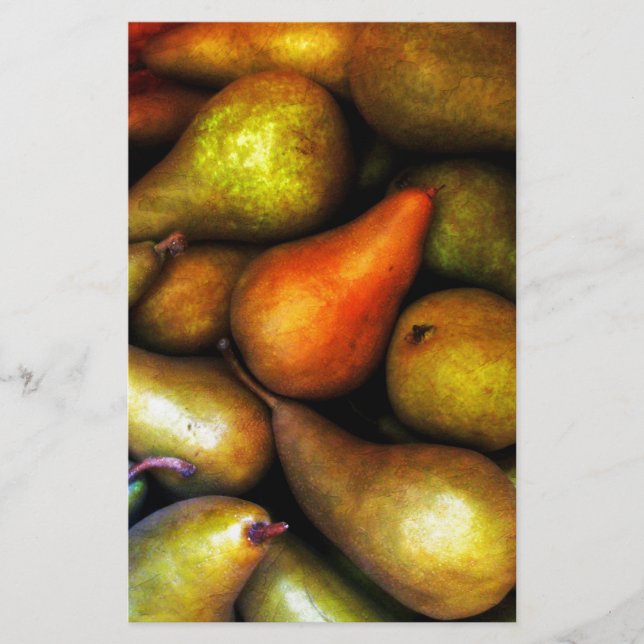 Still Life with Pears Stationery (Front)