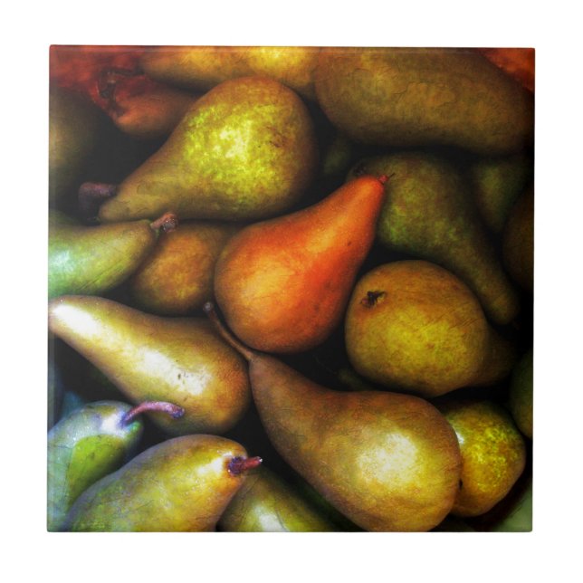 Still Life with Pears Tile (Front)