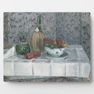 Still Life with Peppers, 1899 (oil on canvas) Plaque
