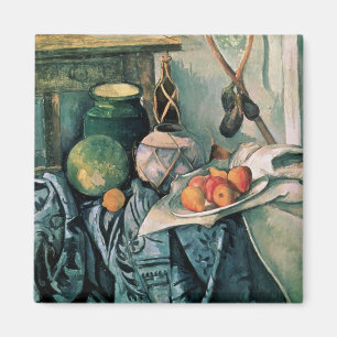 Still Life with Pitcher and Aubergines Magnet