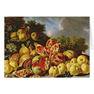 Still Life with pomegranates