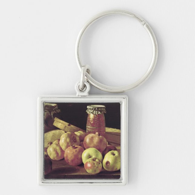 Still Life with Pomegranates Key Ring (Front)