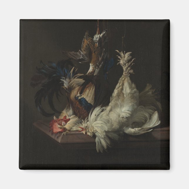 Still Life with Poultry, van Aelst Magnet (Front)