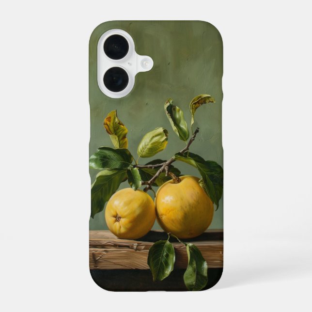 Still Life with Quinces iPhone 16 Case (Back)