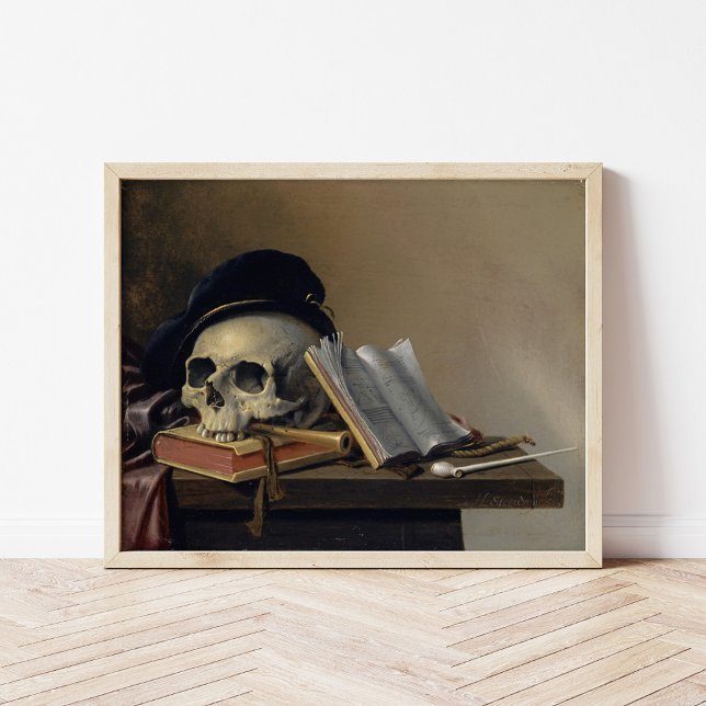 Still Life with Skull | Harmen Steenwyck Poster (Creator Uploaded)