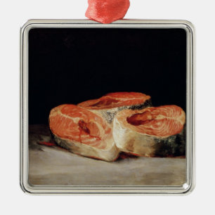 Still Life with Slices of Salmon, 1808-12 Metal Tree Decoration
