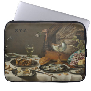 “Still Life With Turkey Pie” custom laptop sleeves