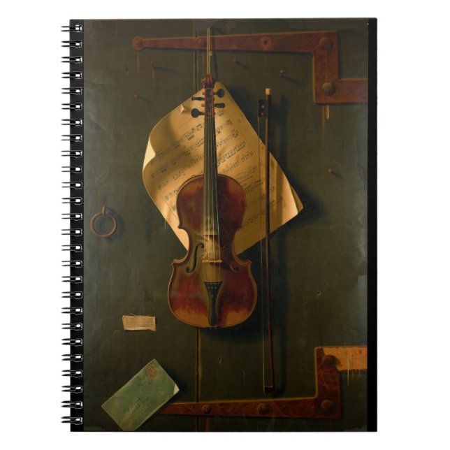 Still Life with Violin Notebook (Front)