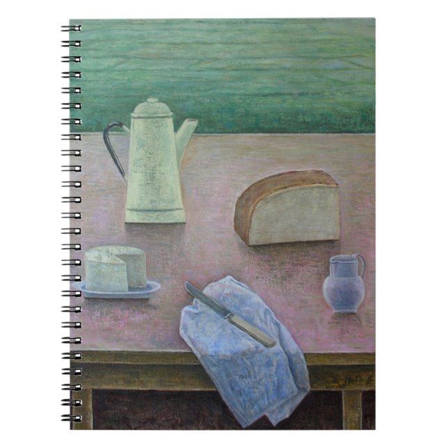 Still Life with Wensleydale Cheese 2013 Notebook (Front)