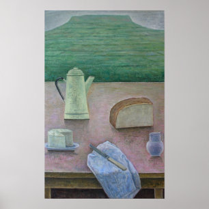 Still Life with Wensleydale Cheese 2013 Poster