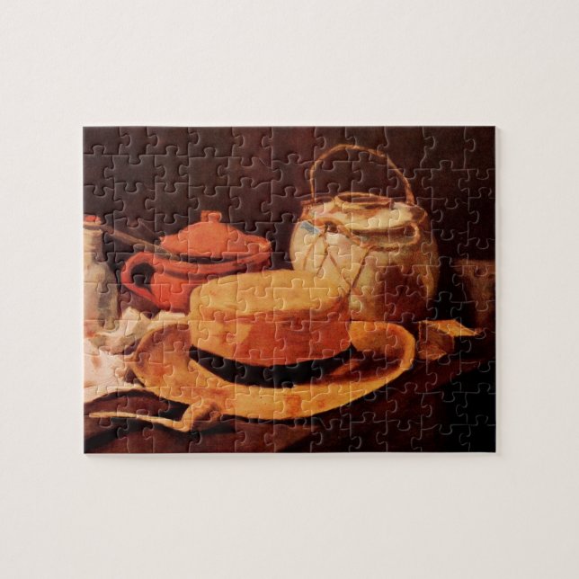 Still Life Yellow Straw Hat by Vincent van Gogh Jigsaw Puzzle (Horizontal)