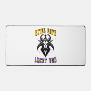 Still Live Lucky You Desk Mat