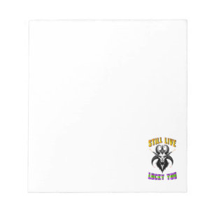 Still Live Lucky You Notepad