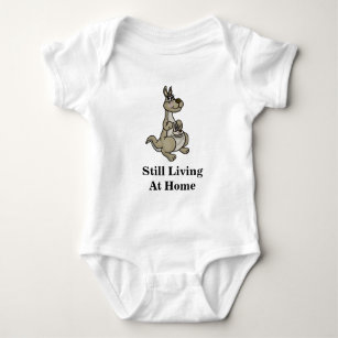 Still Living At Home Baby Shirt  (Kangaroo & Baby)