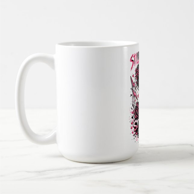Still Married Still Alive Impressive Skeleton  Coffee Mug (Left)