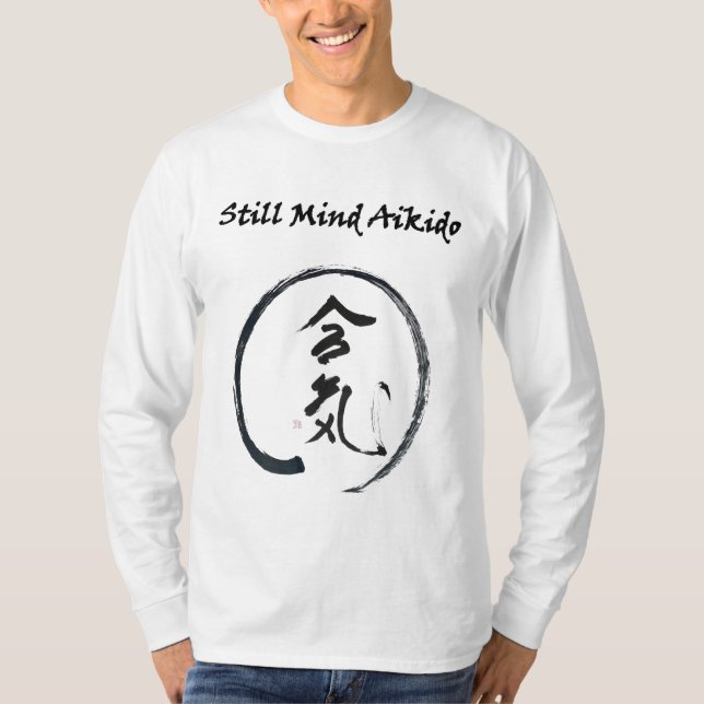 Still Mind Aikido Long Sleeve T-shirt (Front)