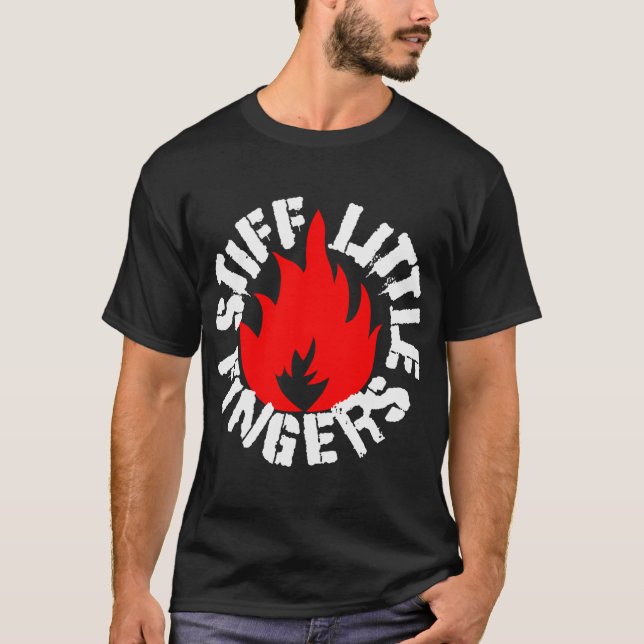 Still Payu STIFF LITTLE FINGERS   T-Shirt (Front)