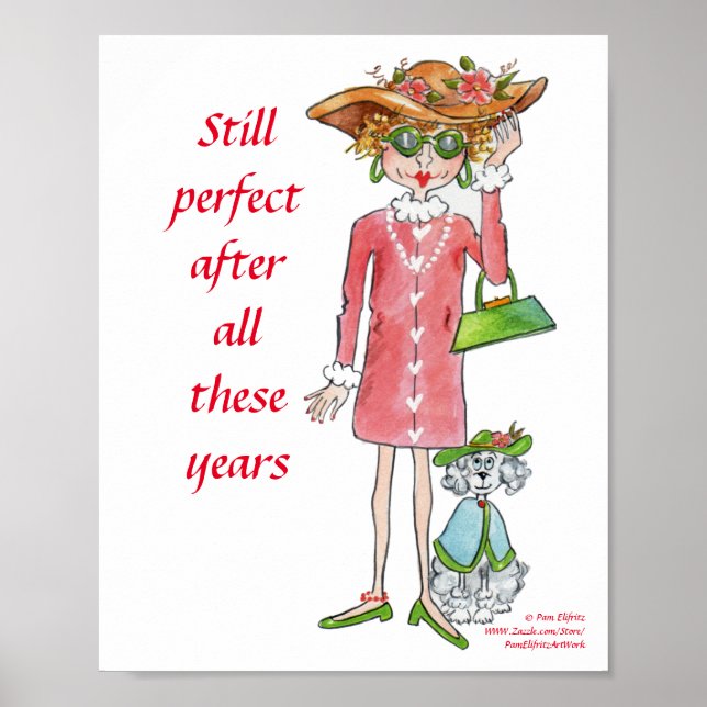 Still Perfect After All These Years text Poster (Front)