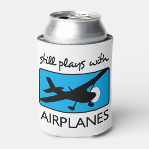 Still Plays With Airplanes Can Cooler