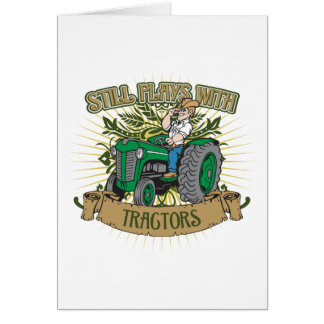 Still Plays With Green Tractors