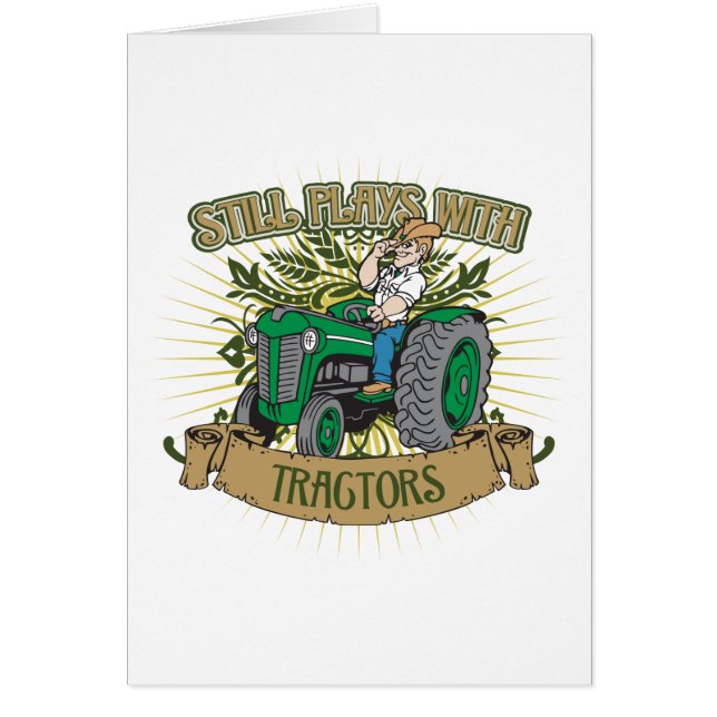 Still Plays With Green Tractors (Front)