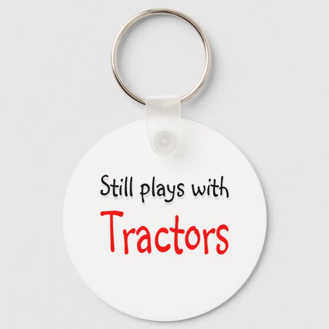 Still plays with Tractors Key Ring (Front)