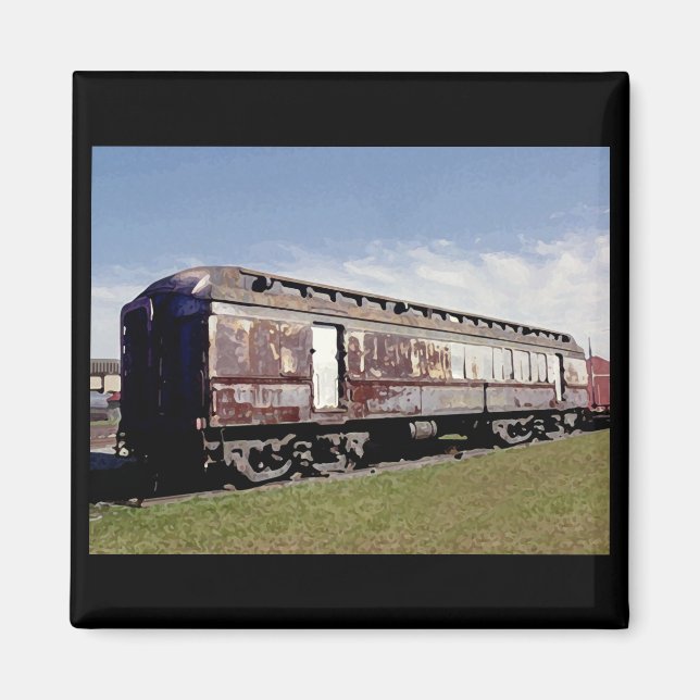 Still Plays With Trains Magnet (Front)