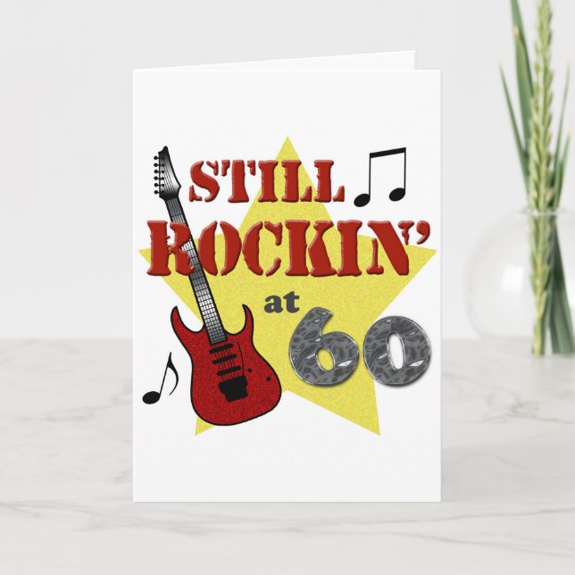 Still Rockin' At 60 Card (Front)