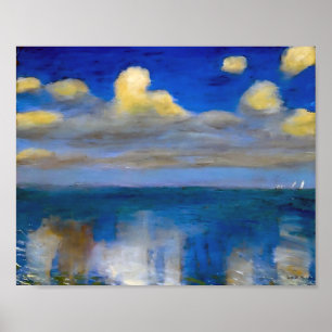 Still Sea Emil Nolde Poster
