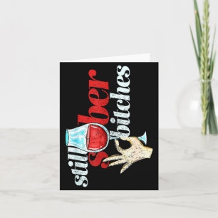 Still Sober Es _ Funny Sobriety Celebration Gift  Card