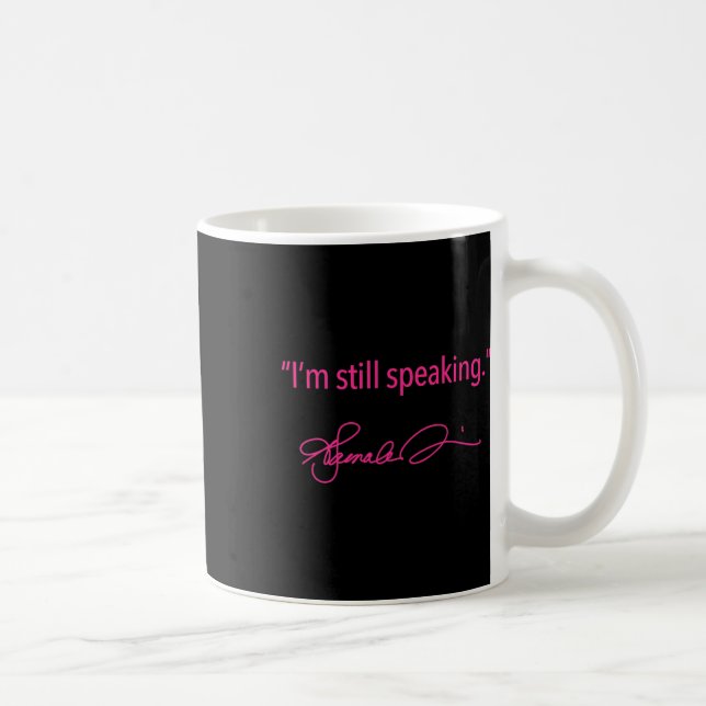 Still Speaking - Kamala (fuschia) 1  Coffee Mug (Right)