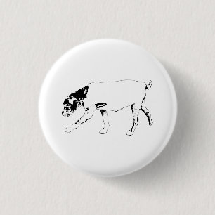 Still Steady, Still Near 3 Cm Round Badge