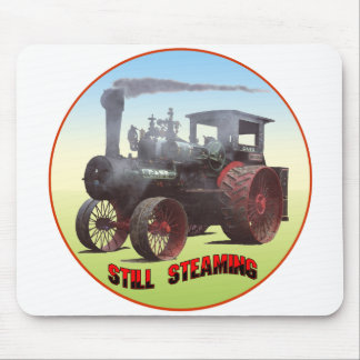 Still Steaming Traction Engine Mouse Pad
