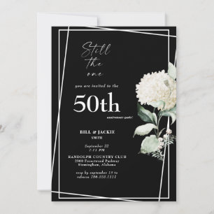 Still The One 50th Anniversary Black Party II Invitation
