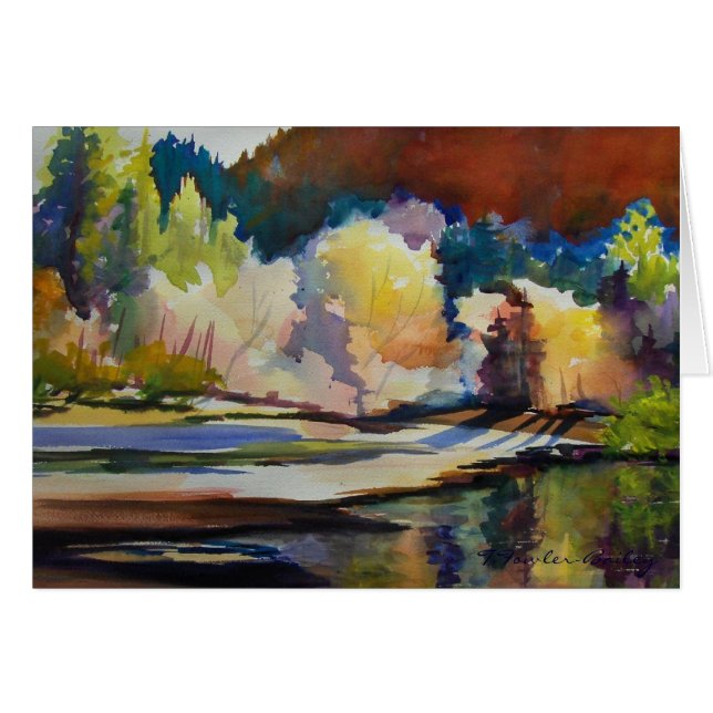 "Still Water on Yosemite" (Front Horizontal)