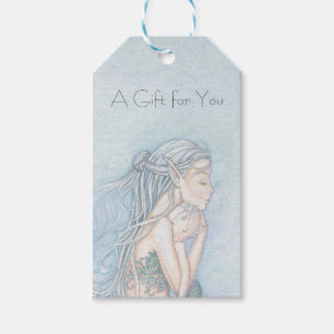 Still Waters Mermaid Mother and Infant Baby Shower Gift Tags