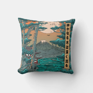 Still waters run deep. cushion