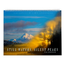 Still Waters, Silent Peaks – Calendar Pacific NW 