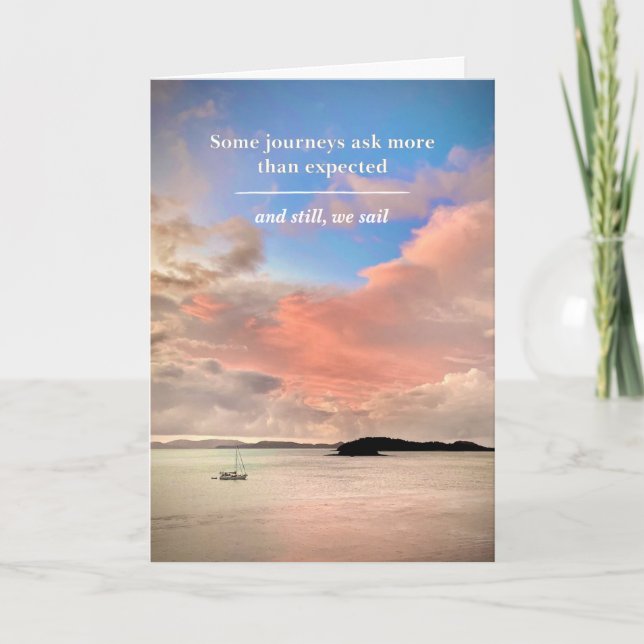 Still We Sail Support Card (Front)