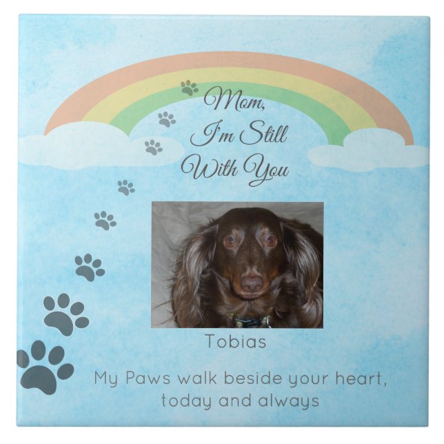 Still With You Mum Ceramic Tile (Front)