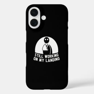 Still Working On My Landing, Arm Surgery Survivor iPhone 16 Case