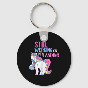 Still Working On My Landing Injury Broken Arm Cute Key Ring