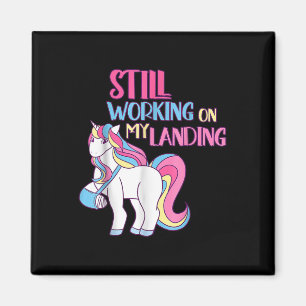 Still Working On My Landing Injury Broken Arm Cute Magnet