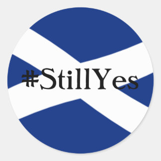 Still Yes Classic Round Sticker