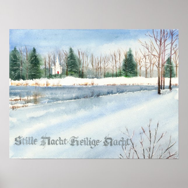 Stille Nacht Heilige Nacht Print (Front)
