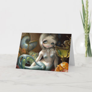 ‘Stilleven II: Zeemeermin" Greeting Card